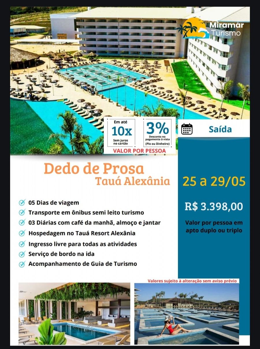Dedo de Prosa - Tauá Alexânia